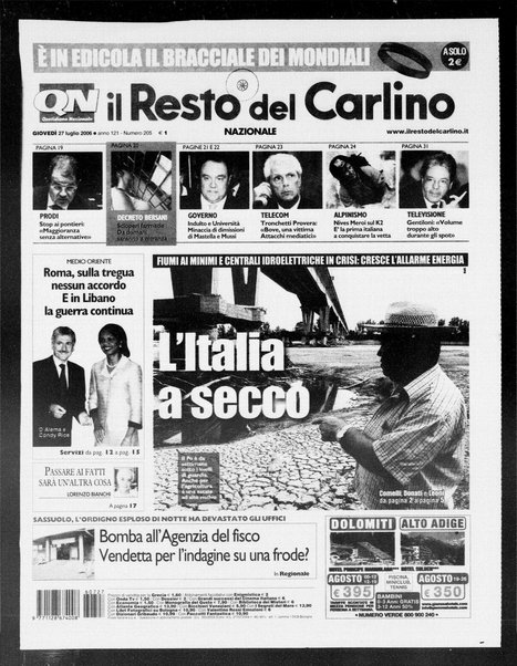 Il Resto del Carlino : giornale dell'Emilia